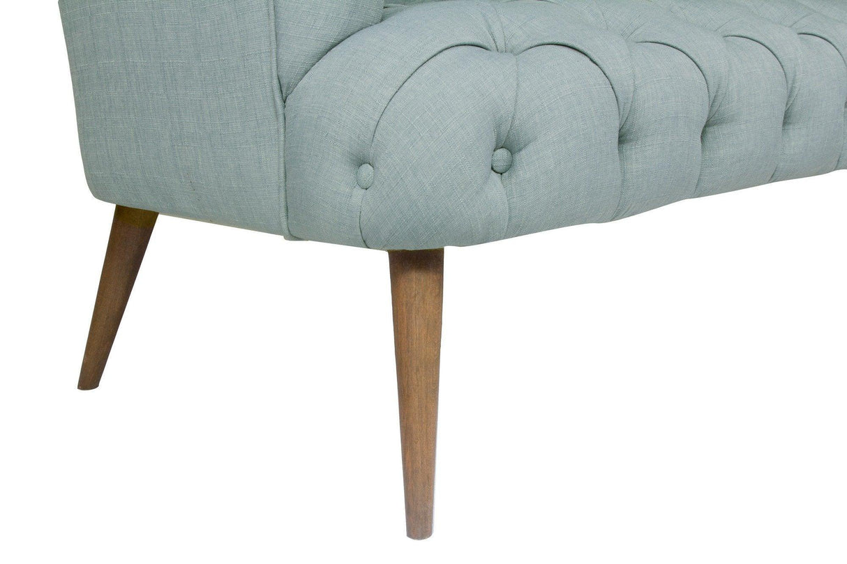 Canapea fixă 2 locuri West Monroe, Diverse culori, 140x75x76 cm - Indigo blue | SKU: 558ZEN1224 | Canapea fixă 2 locuri West Monroe, 140x75x76 cm, varianta Indigo blue, produs pentru amenajarea locuinței, disponibil online în România la CasaMob