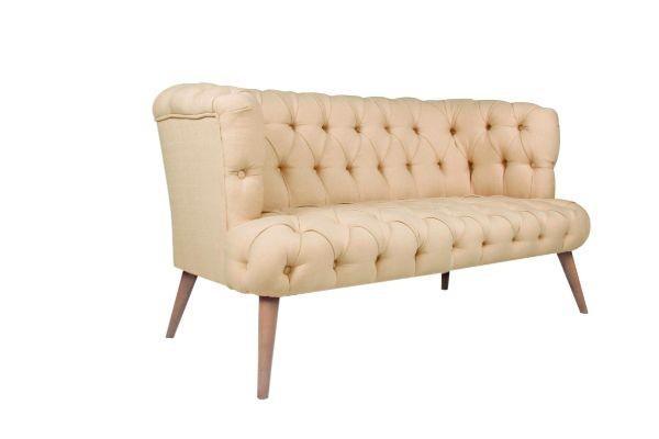 Canapea fixă 2 locuri West Monroe, Diverse culori, 140x75x76 cm - Crem | SKU: 558ZEN1221 | Canapea fixă 2 locuri West Monroe, 140x75x76 cm, varianta Crem, produs pentru amenajarea locuinței, disponibil online în România la CasaMob