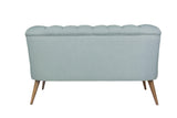 Canapea fixă 2 locuri West Monroe, Diverse culori, 140x75x76 cm - Indigo blue | SKU: 558ZEN1224 | Canapea fixă 2 locuri West Monroe, 140x75x76 cm, varianta Indigo blue, produs pentru amenajarea locuinței, disponibil online în România la CasaMob