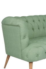 Canapea fixă 2 locuri West Monroe, Diverse culori, 140x75x76 cm - Petrol green | SKU: 558ZEN1225 | Canapea fixă 2 locuri West Monroe, 140x75x76 cm, varianta Petrol green, produs pentru amenajarea locuinței, disponibil online în România la CasaMob