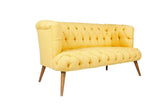 Canapea fixă 2 locuri West Monroe, Diverse culori, 140x75x76 cm - Galben | SKU: 558ZEN1227 | Canapea fixă 2 locuri West Monroe, 140x75x76 cm, varianta Galben, produs pentru amenajarea locuinței, disponibil online în România la CasaMob