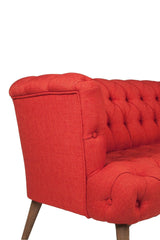 Canapea fixă 2 locuri West Monroe, Diverse culori, 140x75x76 cm - Roșu cărămiziu | SKU: 558ZEN1229 | Canapea fixă 2 locuri West Monroe, 140x75x76 cm, varianta Roșu cărămiziu, produs pentru amenajarea locuinței, disponibil online în România la CasaMob