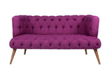 Canapea fixă 2 locuri West Monroe, Diverse culori, 140x75x76 cm - Mov | SKU: 558ZEN1230 | Canapea fixă 2 locuri West Monroe, 140x75x76 cm, varianta Mov, produs pentru amenajarea locuinței, disponibil online în România la CasaMob