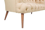 Canapea fixă 2 locuri West Monroe, Diverse culori, 140x75x76 cm - Crem | SKU: 558ZEN1221 | Canapea fixă 2 locuri West Monroe, 140x75x76 cm, varianta Crem, produs pentru amenajarea locuinței, disponibil online în România la CasaMob