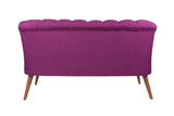 Canapea fixă 2 locuri West Monroe, Diverse culori, 140x75x76 cm - Mov | SKU: 558ZEN1230 | Canapea fixă 2 locuri West Monroe, 140x75x76 cm, varianta Mov, produs pentru amenajarea locuinței, disponibil online în România la CasaMob
