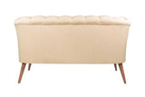 Canapea fixă 2 locuri West Monroe, Diverse culori, 140x75x76 cm - Crem | SKU: 558ZEN1221 | Canapea fixă 2 locuri West Monroe, 140x75x76 cm, varianta Crem, produs pentru amenajarea locuinței, disponibil online în România la CasaMob