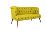 Canapea fixă 2 locuri West Monroe, Diverse culori, 140x75x76 cm - Pistachio green | SKU: 558ZEN1226 | Canapea fixă 2 locuri West Monroe, 140x75x76 cm, varianta Pistachio green, produs pentru amenajarea locuinței, disponibil online în România la CasaMob