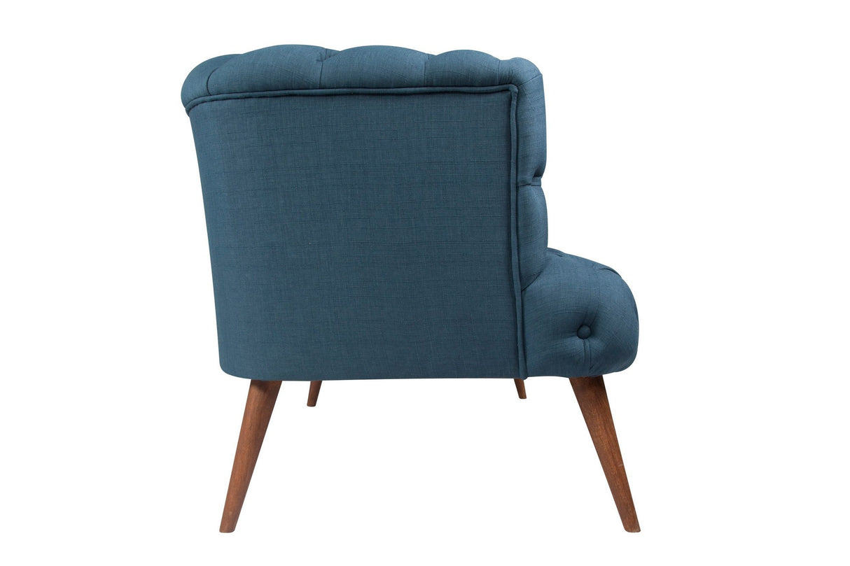 Canapea fixă 2 locuri West Monroe, Diverse culori, 140x75x76 cm - Night blue | SKU: 558ZEN1228 | Canapea fixă 2 locuri West Monroe, 140x75x76 cm, varianta Night blue, produs pentru amenajarea locuinței, disponibil online în România la CasaMob