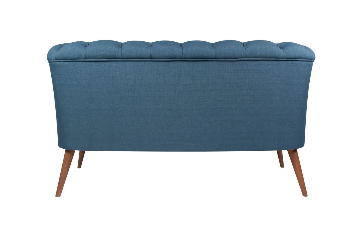 Canapea fixă 2 locuri West Monroe, Diverse culori, 140x75x76 cm - Night blue | SKU: 558ZEN1228 | Canapea fixă 2 locuri West Monroe, 140x75x76 cm, varianta Night blue, produs pentru amenajarea locuinței, disponibil online în România la CasaMob