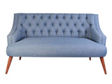 Canapea fixă 2 locuri Lamont, Diverse culori, 140x74x80 cm - Indigo blue | SKU: 558ZEN1234 | Canapea fixă 2 locuri Lamont, 140x74x80 cm, varianta Indigo blue, produs pentru amenajarea locuinței, disponibil online în România la CasaMob