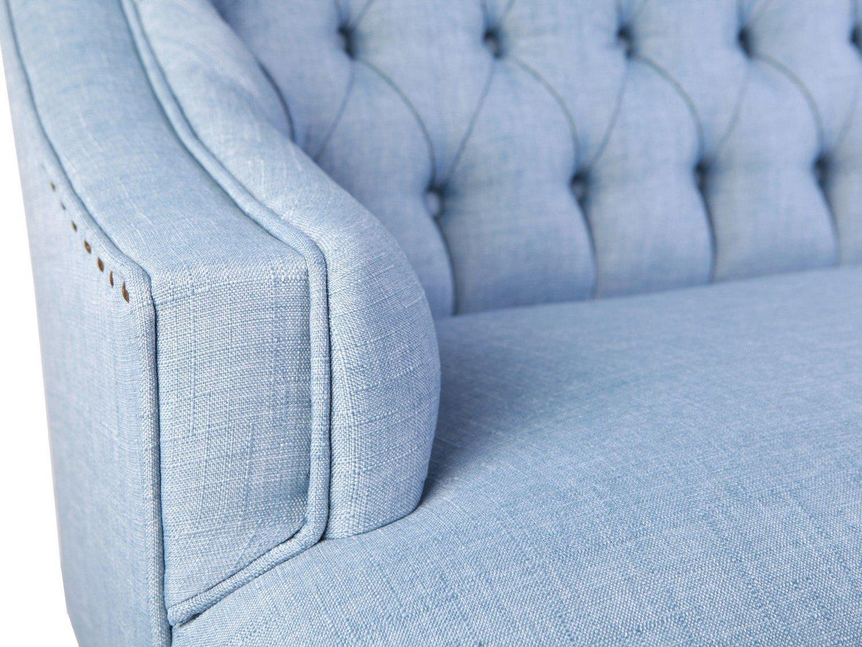 Canapea fixă 2 locuri Lamont, Diverse culori, 140x74x80 cm - Indigo blue | SKU: 558ZEN1234 | Canapea fixă 2 locuri Lamont, 140x74x80 cm, varianta Indigo blue, produs pentru amenajarea locuinței, disponibil online în România la CasaMob