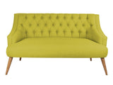 Canapea fixă 2 locuri Lamont, Diverse culori, 140x74x80 cm - Pistachio green | SKU: 558ZEN1236 | Canapea fixă 2 locuri Lamont, 140x74x80 cm, varianta Pistachio green, produs pentru amenajarea locuinței, disponibil online în România la CasaMob