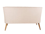 Canapea fixă 2 locuri Lamont, Diverse culori, 140x74x80 cm - Crem | SKU: 558ZEN1231 | Canapea fixă 2 locuri Lamont, 140x74x80 cm, varianta Crem, produs pentru amenajarea locuinței, disponibil online în România la CasaMob