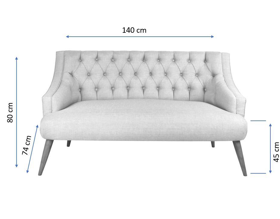 Canapea fixă 2 locuri Lamont, Diverse culori, 140x74x80 cm - Galben | SKU: 558ZEN1237 | Canapea fixă 2 locuri Lamont, 140x74x80 cm, varianta Galben, produs pentru amenajarea locuinței, disponibil online în România la CasaMob