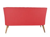Canapea fixă 2 locuri Lamont, Diverse culori, 140x74x80 cm - Roșu cărămiziu | SKU: 558ZEN1239 | Canapea fixă 2 locuri Lamont, 140x74x80 cm, varianta Roșu cărămiziu, produs pentru amenajarea locuinței, disponibil online în România la CasaMob