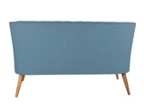Canapea fixă 2 locuri Lamont, Diverse culori, 140x74x80 cm - Night blue | SKU: 558ZEN1238 | Canapea fixă 2 locuri Lamont, 140x74x80 cm, varianta Night blue, produs pentru amenajarea locuinței, disponibil online în România la CasaMob