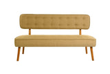 Canapea fixă 2 locuri Westwood Loveseat, Diverse culori, 140x64x78 cm - Milky brown | SKU: 558ZEN1241 | Canapea fixă 2 locuri Westwood Loveseat, 140x64x78 cm, varianta Milky brown, produs pentru amenajarea locuinței, disponibil online în România la CasaMob