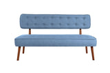 Canapea fixă 2 locuri Westwood Loveseat, Diverse culori, 140x64x78 cm - Indigo blue | SKU: 558ZEN1243 | Canapea fixă 2 locuri Westwood Loveseat, 140x64x78 cm, varianta Indigo blue, produs pentru amenajarea locuinței, disponibil online în România la CasaMob