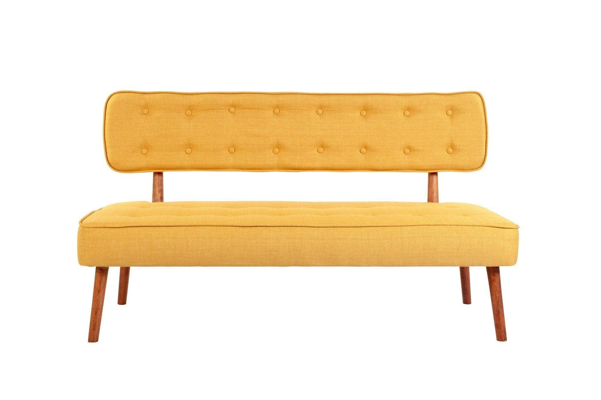 Canapea fixă 2 locuri Westwood Loveseat, Diverse culori, 140x64x78 cm - Galben | SKU: 558ZEN1244 | Canapea fixă 2 locuri Westwood Loveseat, 140x64x78 cm, varianta Galben, produs pentru amenajarea locuinței, disponibil online în România la CasaMob