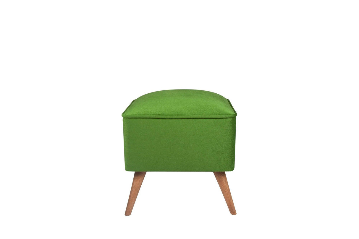 Taburet New Bern, Diverse culori, 41x41x44 cm - Verde | SKU: 558ZEN1305 | Taburet New Bern, 41x41x44 cm, varianta Verde, produs pentru amenajarea locuinței, disponibil online în România la CasaMob