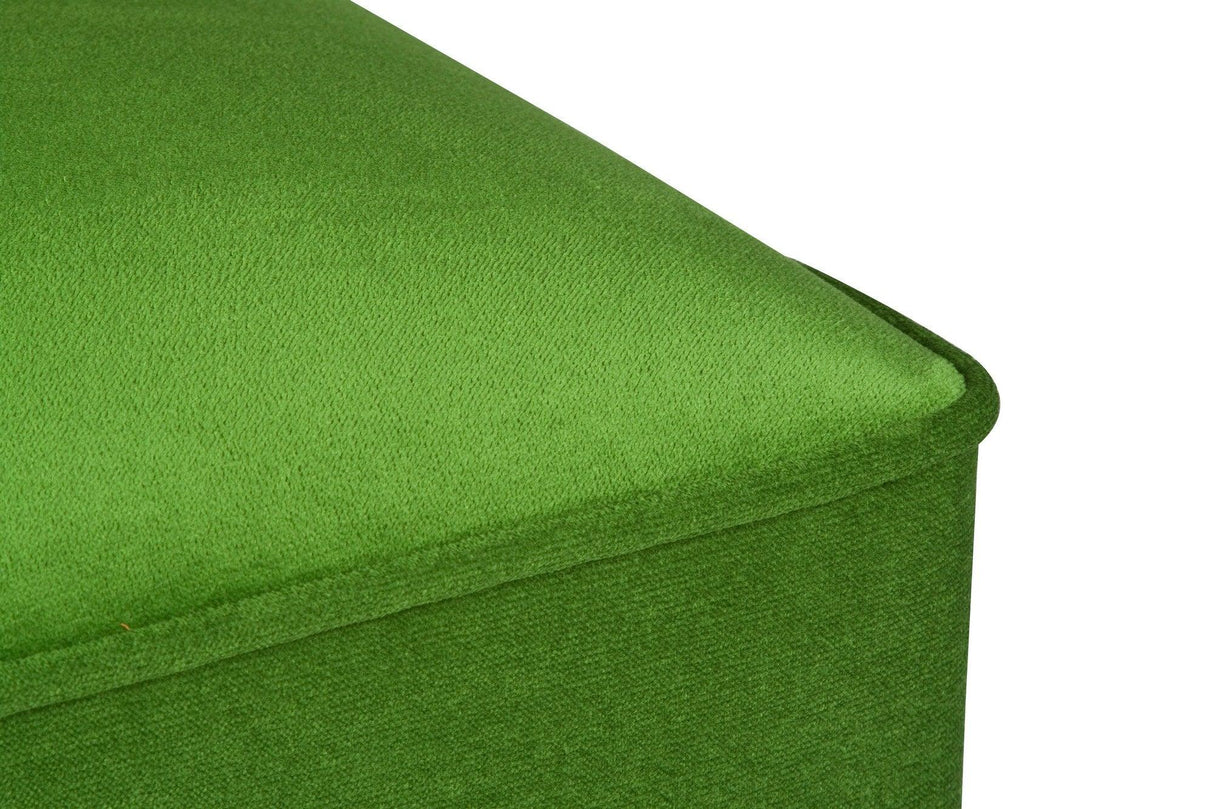 Taburet New Bern, Diverse culori, 41x41x44 cm - Verde | SKU: 558ZEN1305 | Taburet New Bern, 41x41x44 cm, varianta Verde, produs pentru amenajarea locuinței, disponibil online în România la CasaMob