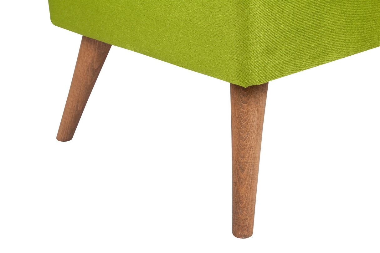 Taburet New Bern, Diverse culori, 41x41x44 cm - Peanut green | SKU: 558ZEN1309 | Taburet New Bern, 41x41x44 cm, varianta Peanut green, produs pentru amenajarea locuinței, disponibil online în România la CasaMob