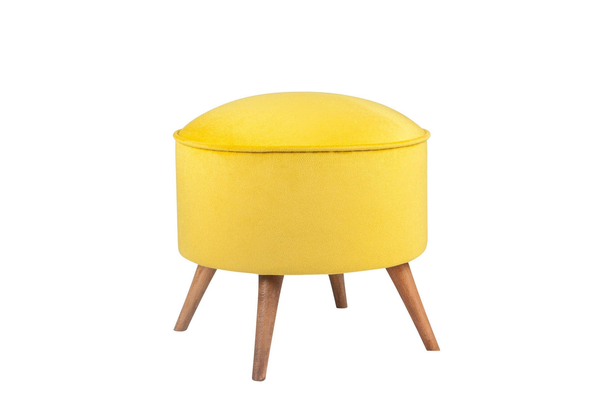 Taburet Buena Park, Diverse culori, Diverse dimensiuni - Muștar - 45x45x43 cm | SKU: 558ZEN1331 | Taburet Buena Park, varianta Muștar - 45x45x43 cm, produs pentru amenajarea locuinței, disponibil online în România la CasaMob