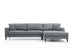 Gri | SKU: 560ARE1104 | Canapea extensibilă de colț Biutiful, Dreapta, Gri, 303x160x90 cm, varianta Gri, produs pentru amenajarea locuinței, disponibil online în România la CasaMob