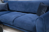 Canapea extensibilă de colț Image, Stânga, Diverse culori, 287x169x85 cm - Albastru | SKU: 560ARE1142 | Canapea extensibilă de colț Image, Stânga, 287x169x85 cm, varianta Albastru, produs pentru amenajarea locuinței, disponibil online în România la CasaMob