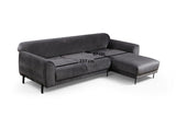Canapea extensibilă de colț Image, Dreapta, Diverse culori, 287x169x85 cm - Gri închis | SKU: 560ARE1143 | Canapea extensibilă de colț Image, Dreapta, 287x169x85 cm, varianta Gri închis, produs pentru amenajarea locuinței, disponibil online în România la CasaMob