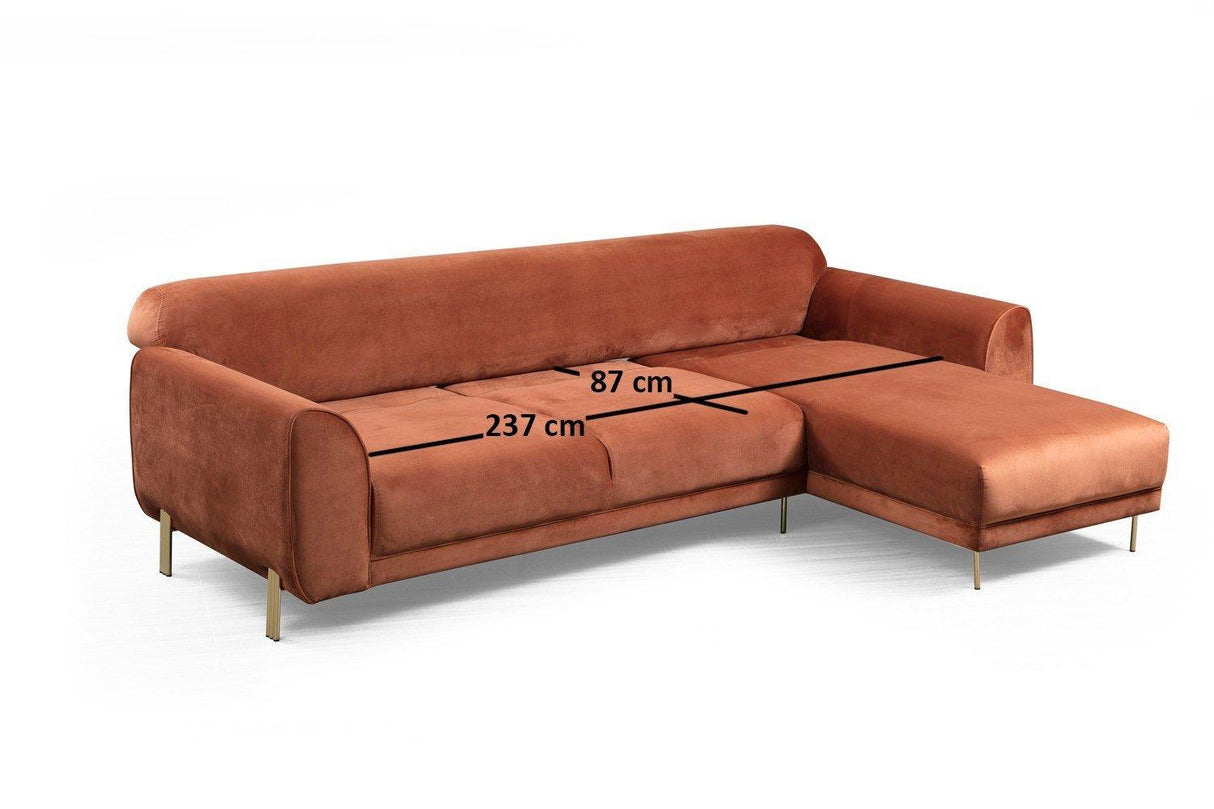 Canapea extensibilă de colț Image, Dreapta, Diverse culori, 287x169x85 cm - Maro | SKU: 560ARE1145 | Canapea extensibilă de colț Image, Dreapta, 287x169x85 cm, varianta Maro, produs pentru amenajarea locuinței, disponibil online în România la CasaMob
