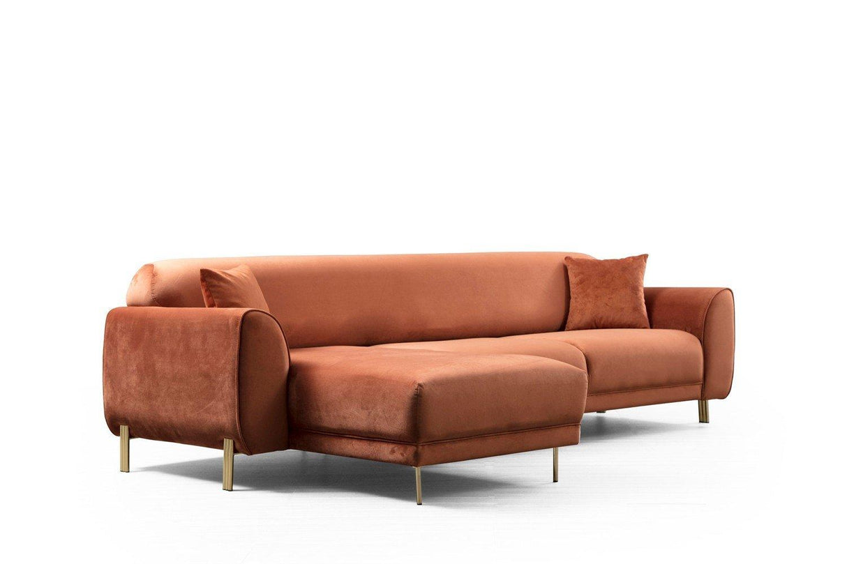 Canapea extensibilă de colț Image, Stânga, Diverse culori, 287x169x85 cm - Maro | SKU: 560ARE1146 | Canapea extensibilă de colț Image, Stânga, 287x169x85 cm, varianta Maro, produs pentru amenajarea locuinței, disponibil online în România la CasaMob