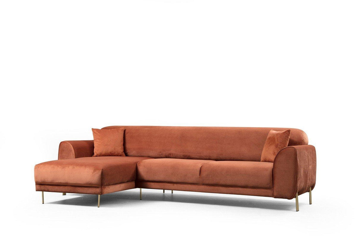 Canapea extensibilă de colț Image, Stânga, Diverse culori, 287x169x85 cm - Maro | SKU: 560ARE1146 | Canapea extensibilă de colț Image, Stânga, 287x169x85 cm, varianta Maro, produs pentru amenajarea locuinței, disponibil online în România la CasaMob