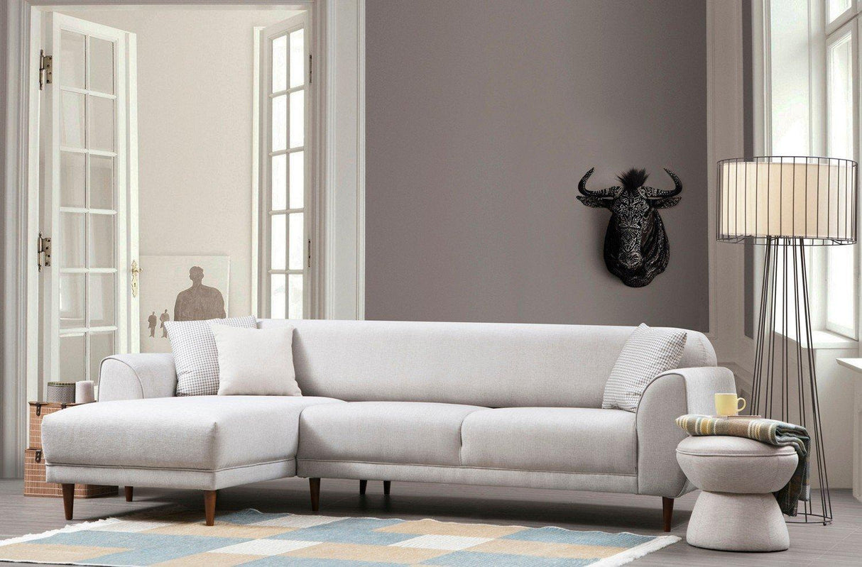 Canapea extensibilă de colț Image, Stânga, Diverse culori, 287x169x85 cm - Bej | SKU: 560ARE1148 | Canapea extensibilă de colț Image, Stânga, 287x169x85 cm, varianta Bej, produs pentru amenajarea locuinței, disponibil online în România la CasaMob