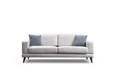Canapea Fixa cu 3 Locuri Biutiful, 210 x 85 x 90 cm - Bej, SKU 560ARE1307