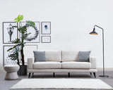 Canapea Fixa cu 3 Locuri Biutiful, 210 x 85 x 90 cm - Bej, SKU 560ARE1307