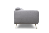 Canapea Fixa cu 3 Locuri Sevilla, 214 x 85 x 98 cm - Gri, SKU 560ARE1311