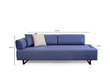 Canapea extensibilă 3 locuri Infinity, Diverse culori, 90x66x80 cm - Albastru | SKU: 560ARE1321 | Canapea extensibilă 3 locuri Infinity, 90x66x80 cm, varianta Albastru, produs pentru amenajarea locuinței, disponibil online în România la CasaMob