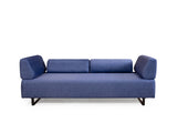 Canapea extensibilă 3 locuri Infinity, Cu măsuță laterală, Diverse culori, 90x66x80 cm - Albastru | SKU: 560ARE1322 | Canapea extensibilă 3 locuri Infinity, Cu măsuță laterală, 90x66x80 cm, varianta Albastru, produs pentru amenajarea locuinței, disponibil online în România la CasaMob