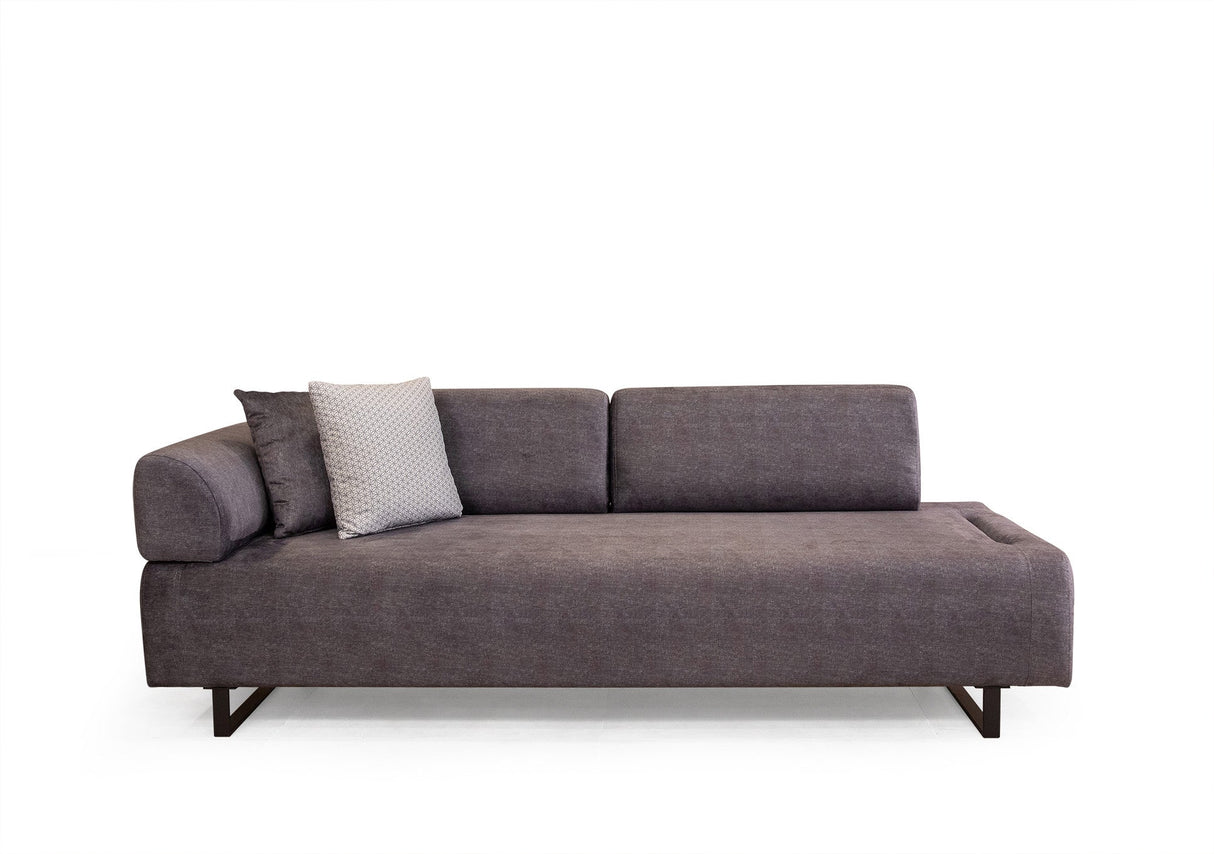 Canapea extensibilă 3 locuri Infinity, Cu măsuță laterală, Diverse culori, 90x66x80 cm - Antracit | SKU: 560ARE1328 | Canapea extensibilă 3 locuri Infinity, Cu măsuță laterală, 90x66x80 cm, varianta Antracit, produs pentru amenajarea locuinței, disponibil online în România la CasaMob