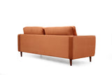 Canapea fixă Rome, Diverse culori, Diverse configurații, Ø10x70 cm - Portocaliu - 3 locuri | SKU: 560ARE1332 | Canapea fixă Rome, Ø10x70 cm, varianta Portocaliu - 3 locuri, produs pentru amenajarea locuinței, disponibil online în România la CasaMob