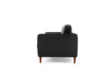 Canapea fixă Rome, Diverse culori, Diverse configurații, Ø10x70 cm - Negru - Stejar - 3 locuri | SKU: 560ARE1334 | Canapea fixă Rome, Ø10x70 cm, varianta Negru - Stejar - 3 locuri, produs pentru amenajarea locuinței, disponibil online în România la CasaMob