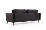 Canapea fixă Rome, Diverse culori, Diverse configurații, Ø10x70 cm - Negru - Stejar - 3 locuri | SKU: 560ARE1334 | Canapea fixă Rome, Ø10x70 cm, varianta Negru - Stejar - 3 locuri, produs pentru amenajarea locuinței, disponibil online în România la CasaMob