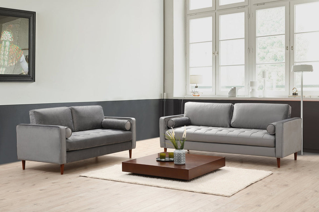 Canapea fixă Rome, Diverse culori, Diverse configurații, Ø10x70 cm - Gri deschis - 3 locuri | SKU: 560ARE1335 | Canapea fixă Rome, Ø10x70 cm, varianta Gri deschis - 3 locuri, produs pentru amenajarea locuinței, disponibil online în România la CasaMob