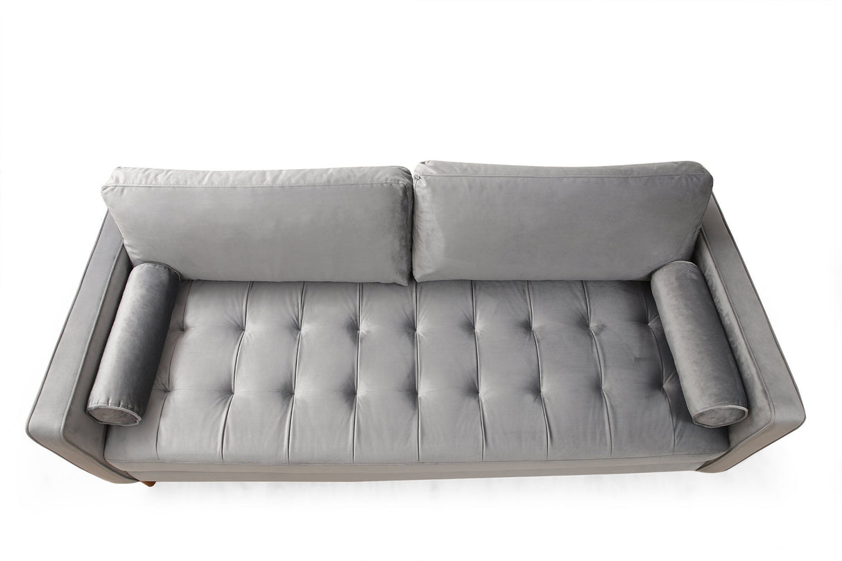 Canapea fixă Rome, Diverse culori, Diverse configurații, Ø10x70 cm - Gri deschis - 3 locuri | SKU: 560ARE1335 | Canapea fixă Rome, Ø10x70 cm, varianta Gri deschis - 3 locuri, produs pentru amenajarea locuinței, disponibil online în România la CasaMob