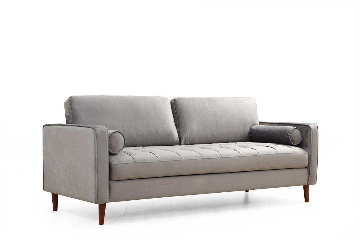 Canapea fixă Rome, Diverse culori, Diverse configurații, Ø10x70 cm - Gri deschis - 3 locuri | SKU: 560ARE1335 | Canapea fixă Rome, Ø10x70 cm, varianta Gri deschis - 3 locuri, produs pentru amenajarea locuinței, disponibil online în România la CasaMob