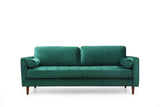 Canapea fixă Rome, Diverse culori, Diverse configurații, Ø10x70 cm - Verde - 3 locuri | SKU: 560ARE1336 | Canapea fixă Rome, Ø10x70 cm, varianta Verde - 3 locuri, produs pentru amenajarea locuinței, disponibil online în România la CasaMob