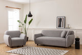 Canapea fixă 3 locuri Eddy, Diverse culori, Diverse dimensiuni - Gri deschis - Ø30x86 cm | SKU: 560ARE1346 | Canapea fixă 3 locuri Eddy, varianta Gri deschis - Ø30x86 cm, produs pentru amenajarea locuinței, disponibil online în România la CasaMob