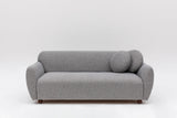 Canapea fixă 3 locuri Eddy, Diverse culori, Diverse dimensiuni - Gri deschis - Ø30x86 cm | SKU: 560ARE1346 | Canapea fixă 3 locuri Eddy, varianta Gri deschis - Ø30x86 cm, produs pentru amenajarea locuinței, disponibil online în România la CasaMob