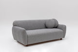 Canapea fixă 3 locuri Eddy, Diverse culori, Diverse dimensiuni - Gri deschis - Ø30x86 cm | SKU: 560ARE1346 | Canapea fixă 3 locuri Eddy, varianta Gri deschis - Ø30x86 cm, produs pentru amenajarea locuinței, disponibil online în România la CasaMob